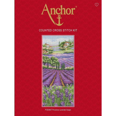 Anchor Provence Lavender Cross Stitch Kit PCE0807