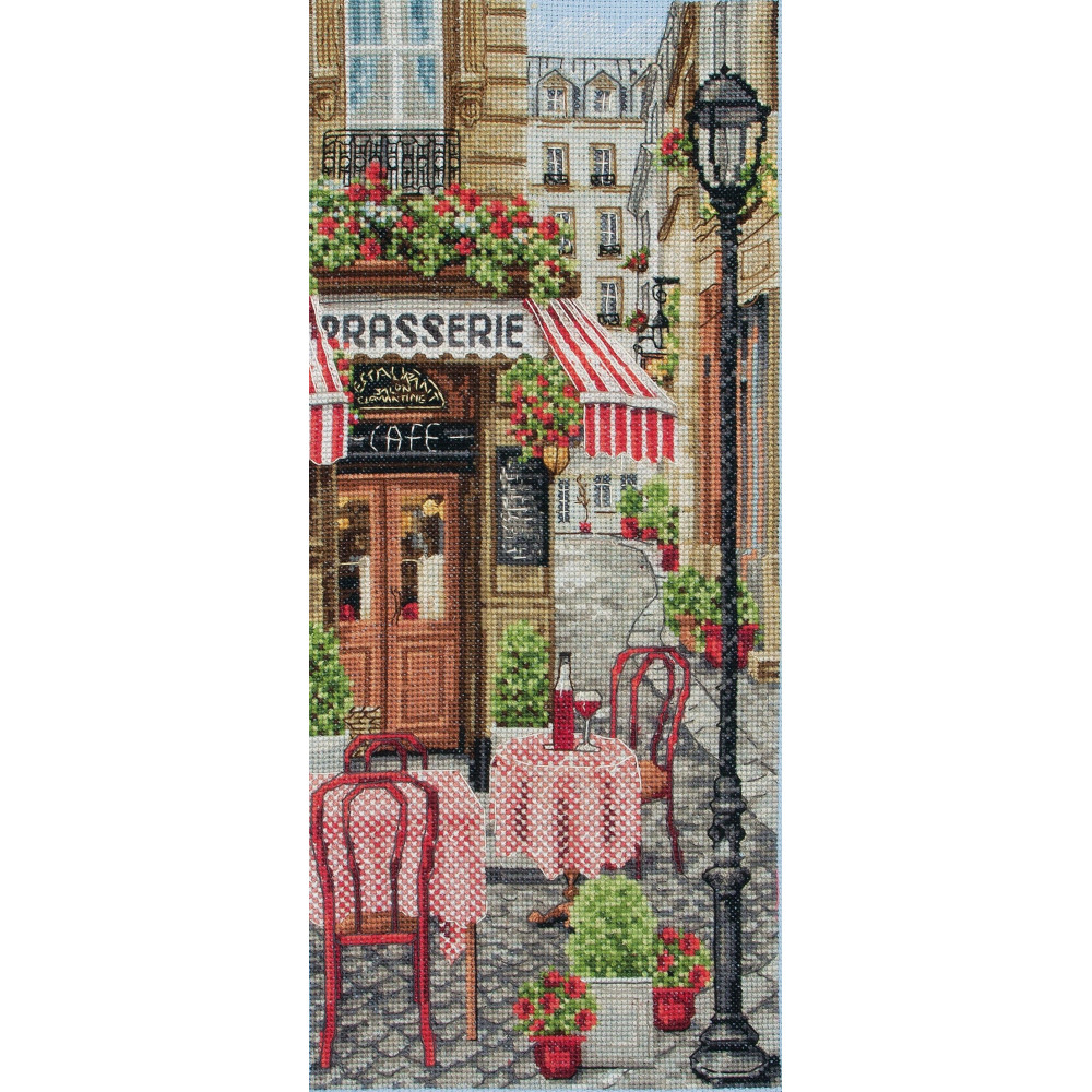Anchor French City Scene Cross Stitch Kit PCE0813 Anchor French City Scene Cross Stitch Kit PCE0813