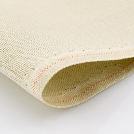 Evenweave Fabric 32ct. Murano Lugana Zweigart 3984/770 Platinum / China White