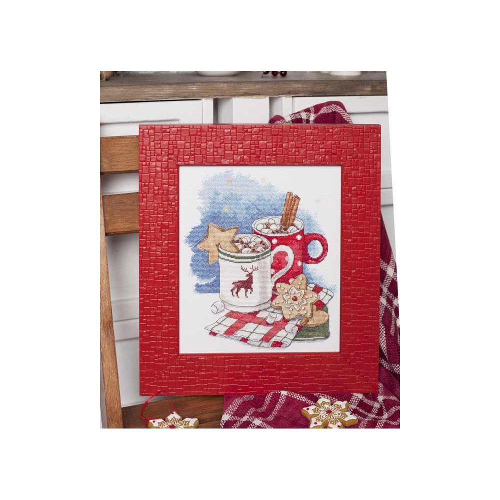 Cross Stitch Kit - Coffee for two Iris Design 05529