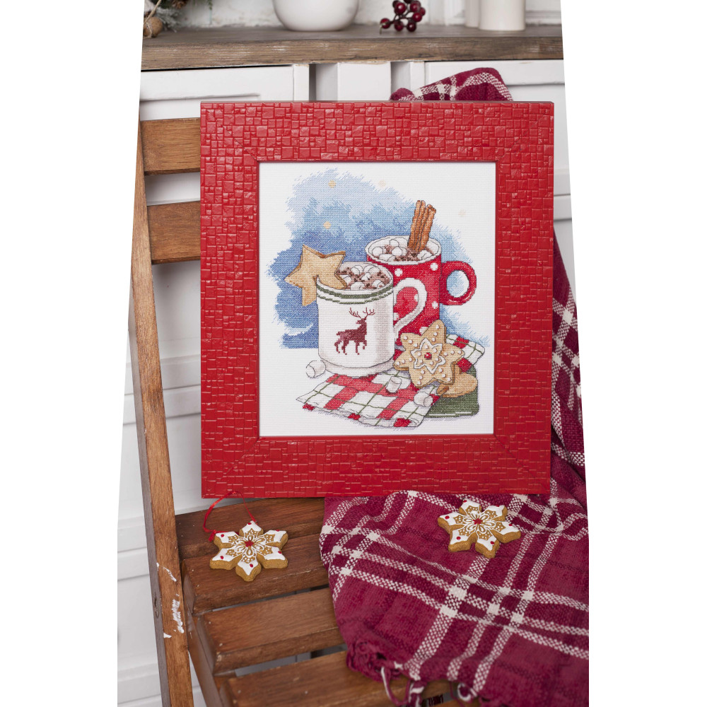 Cross Stitch Kit - Coffee for two Iris Design 05529