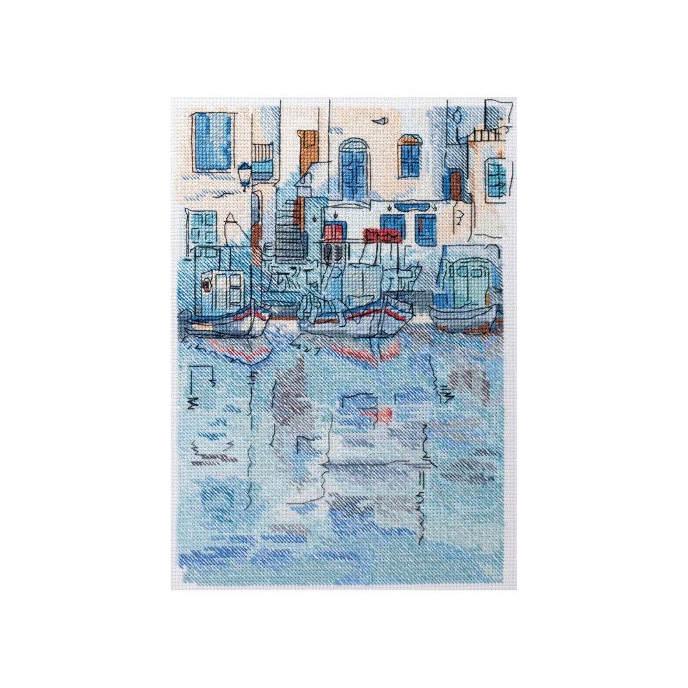 Cross Stitch Kit - Morning in venice Iris Design 05115