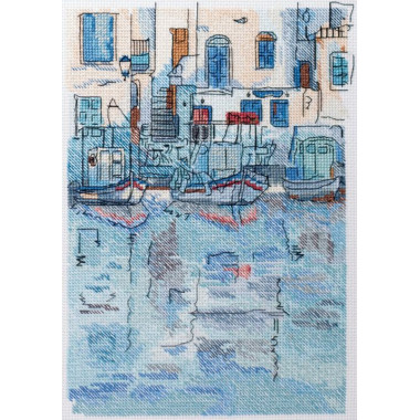 Cross Stitch Kit - Morning in venice Iris Design 05115