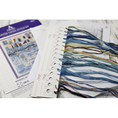 Cross Stitch Kit - Morning in venice Iris Design 05115