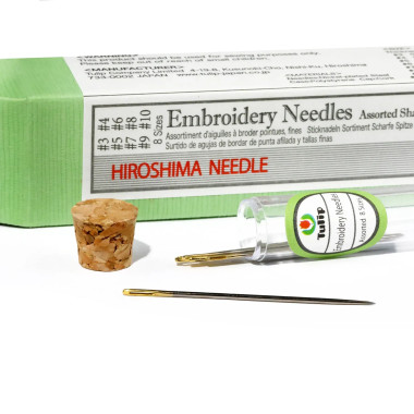 Set of Tulip embroidery needles (N 3-10) THN-106e