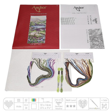 Anchor Highlands Landscape Cross Stitch Kit PCE0816
