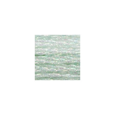 E966 metallic thread DMC Light Effects Glow-in-the-Dark Lime