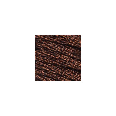 E898 metallic thread DMC Light Effects Dark Oak