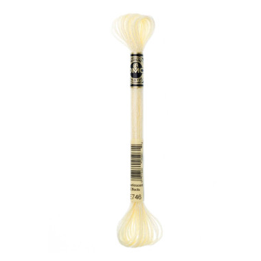 E746 metallic thread DMC Light Effects Cream