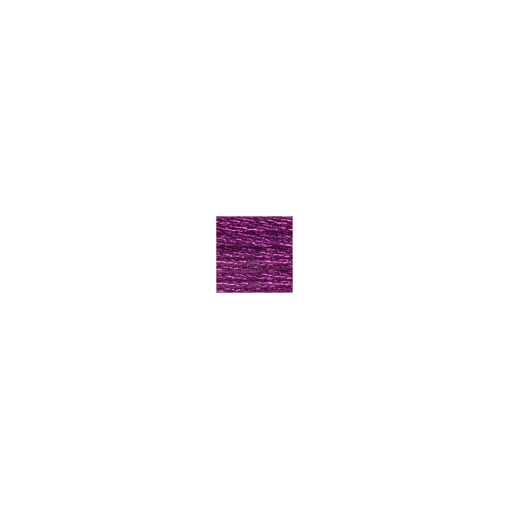 E718 metallic thread DMC Light Effects Pink Garnet