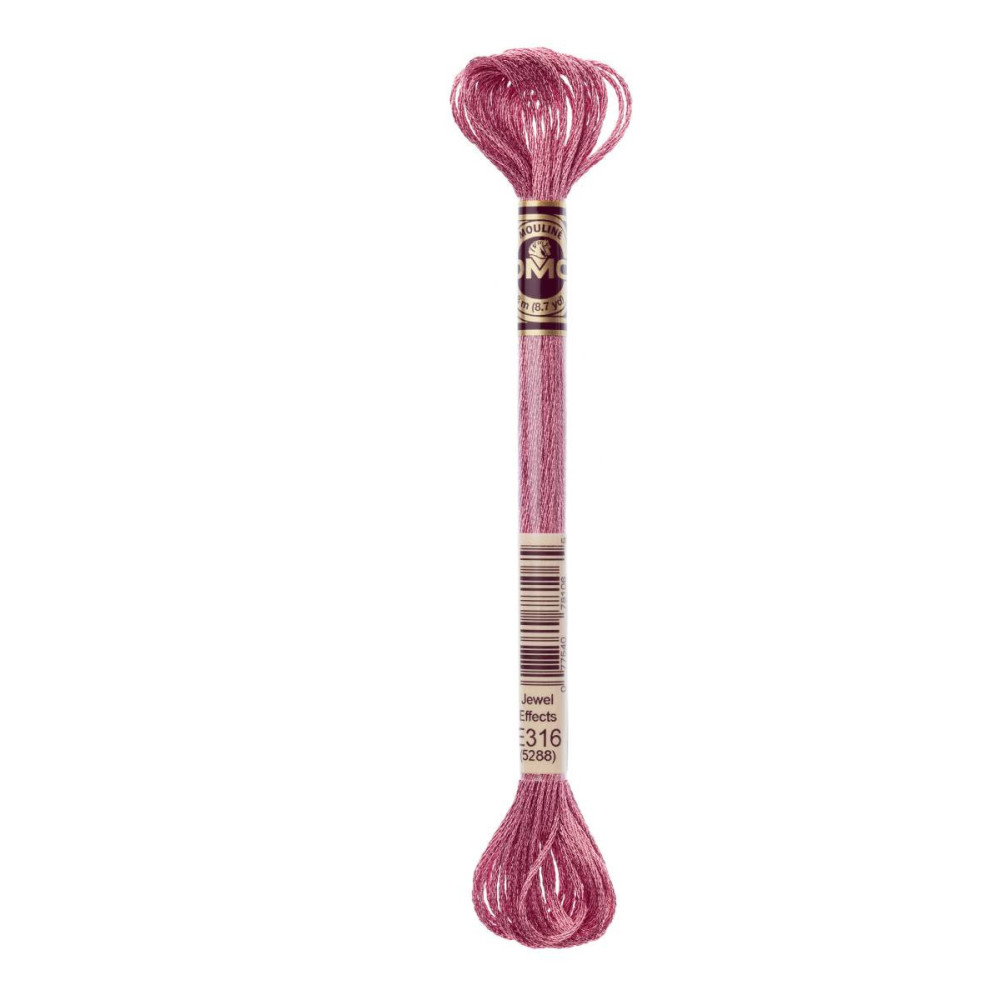 E316 metallic thread DMC Light Effects Pink Amethyst E316 metallic thread DMC Light Effects Pink Amethyst