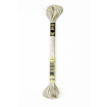 E168 metallic thread DMC Light Effects Silver