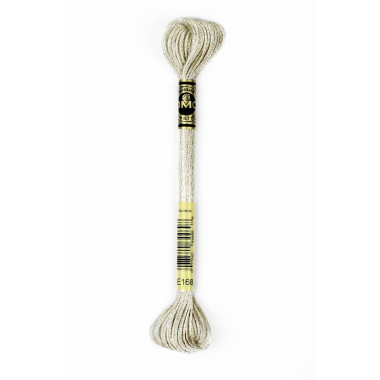 E168 metallic thread DMC Light Effects Silver