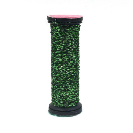015HL Chartreuse High Lustre, Kreinik Very Fine №4 Braid