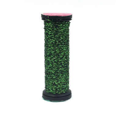 015HL Chartreuse High Lustre, Kreinik Very Fine №4 Braid