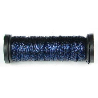 018HL Navy High Lustre, Kreinik Very Fine №4 Braid