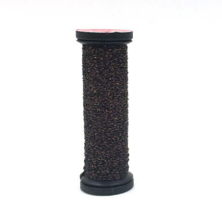 022 Коричневый, Kreinik Very Fine №4 Braid