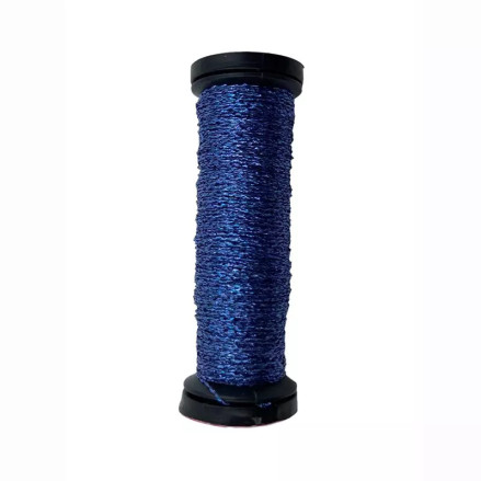 4010HL Блакитний Індіго висока блискучість, Kreinik Very Fine №4 Braid