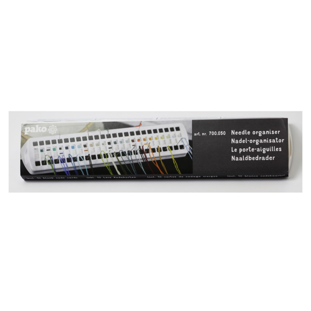 Pako Needle Organizer-10"X2.25"X2.5"