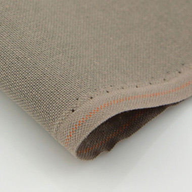 Evenweave Fabric 32ct. Murano Lugana Zweigart 3984/7025 Dark Cobblestone