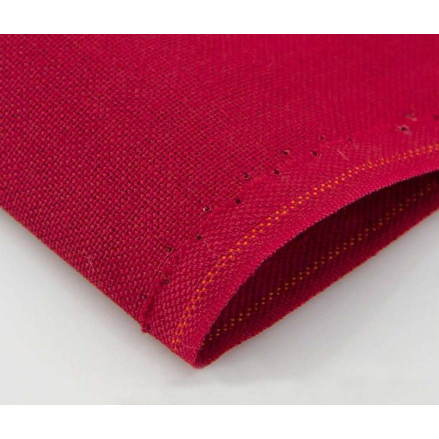Evenweave Fabric 32ct. Murano Lugana Zweigart 3984/9060 Ruby Wine