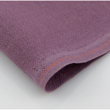 Evenweave Fabric 32ct. Murano Lugana Zweigart 3984/9033 Plum / Exotic Orchid