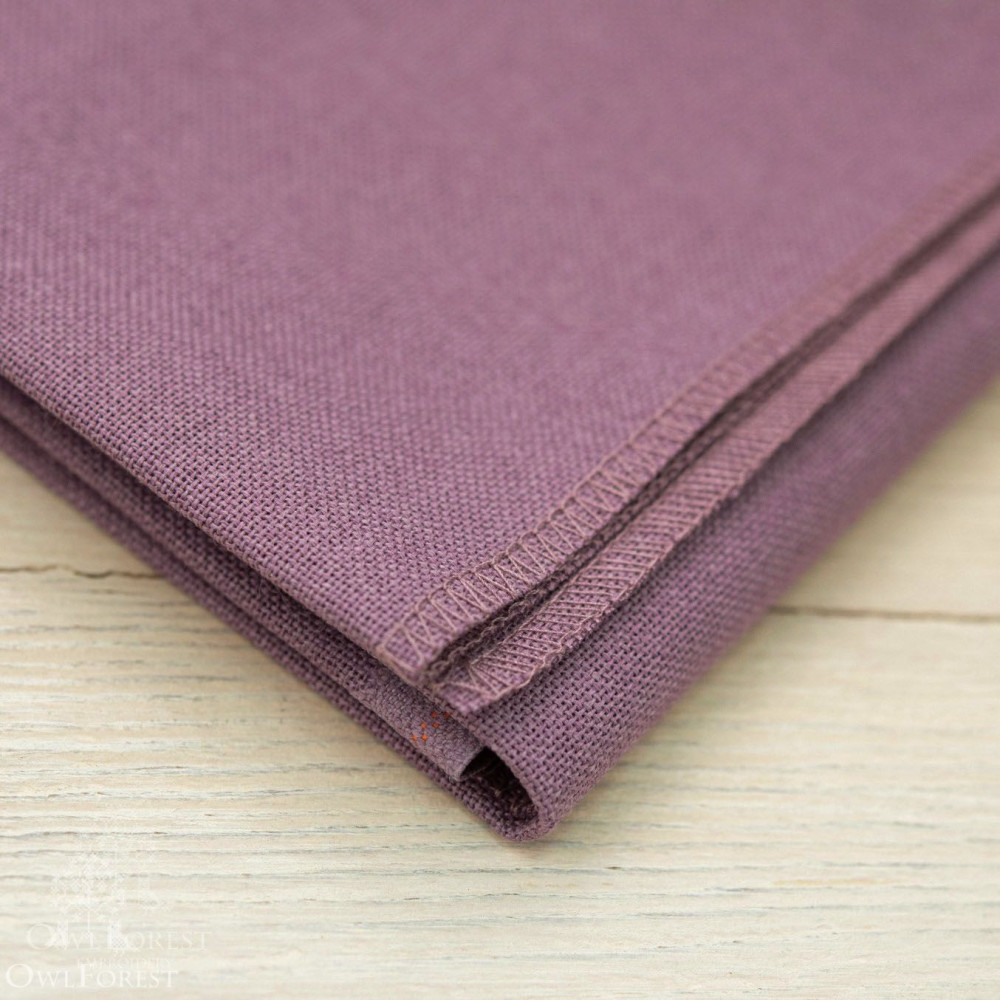 Evenweave Fabric 32ct. Murano Lugana Zweigart 3984/9033 Plum / Exotic Orchid