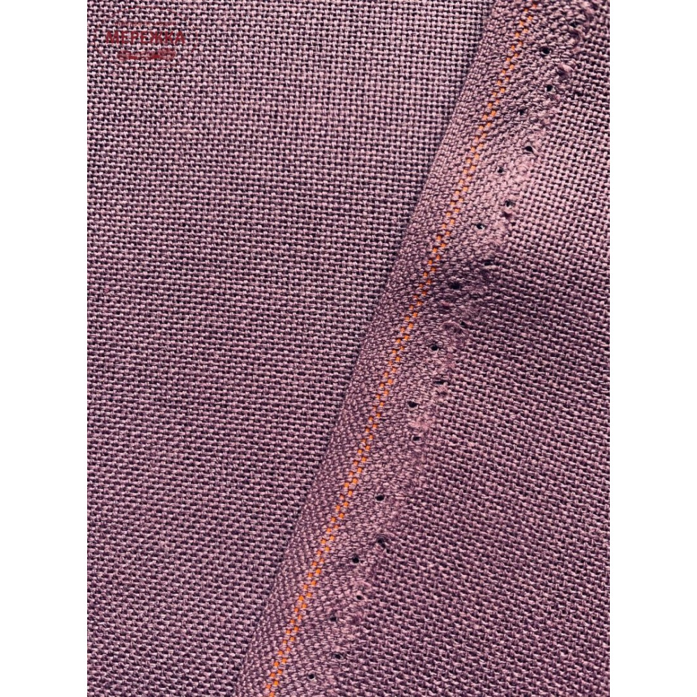 Evenweave Fabric 32ct. Murano Lugana Zweigart 3984/9033 Plum / Exotic Orchid