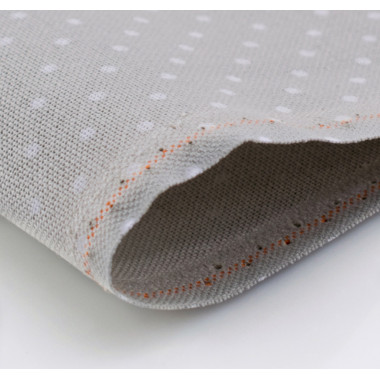 Evenweave Fabric 32ct. Murano Petit Point  Zweigart 3984/7349, Grey petit point