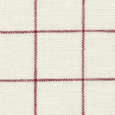 Evenweave Fabric 32ct. Belfast Linen Zweigart 7666/1269 Milk in a burgundy cage