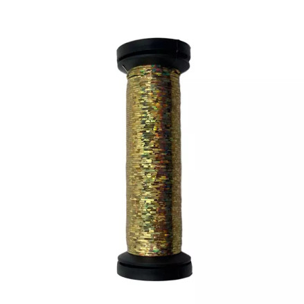 002L  Хромо Золото, Kreinik Blending Filament