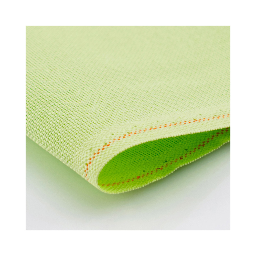 Evenweave Fabric 27 ct Linda Zweigart 1235/6122 Lime Evenweave Fabric 27 ct Linda Zweigart 1235/6122 Lime