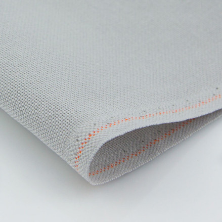 Evenweave Fabric 27 ct Linda Zweigart 1235/786 Light Ash Grey / Whisper