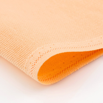 Evenweave Fabric 27 ct Linda Zweigart 1235/4094 Apricot