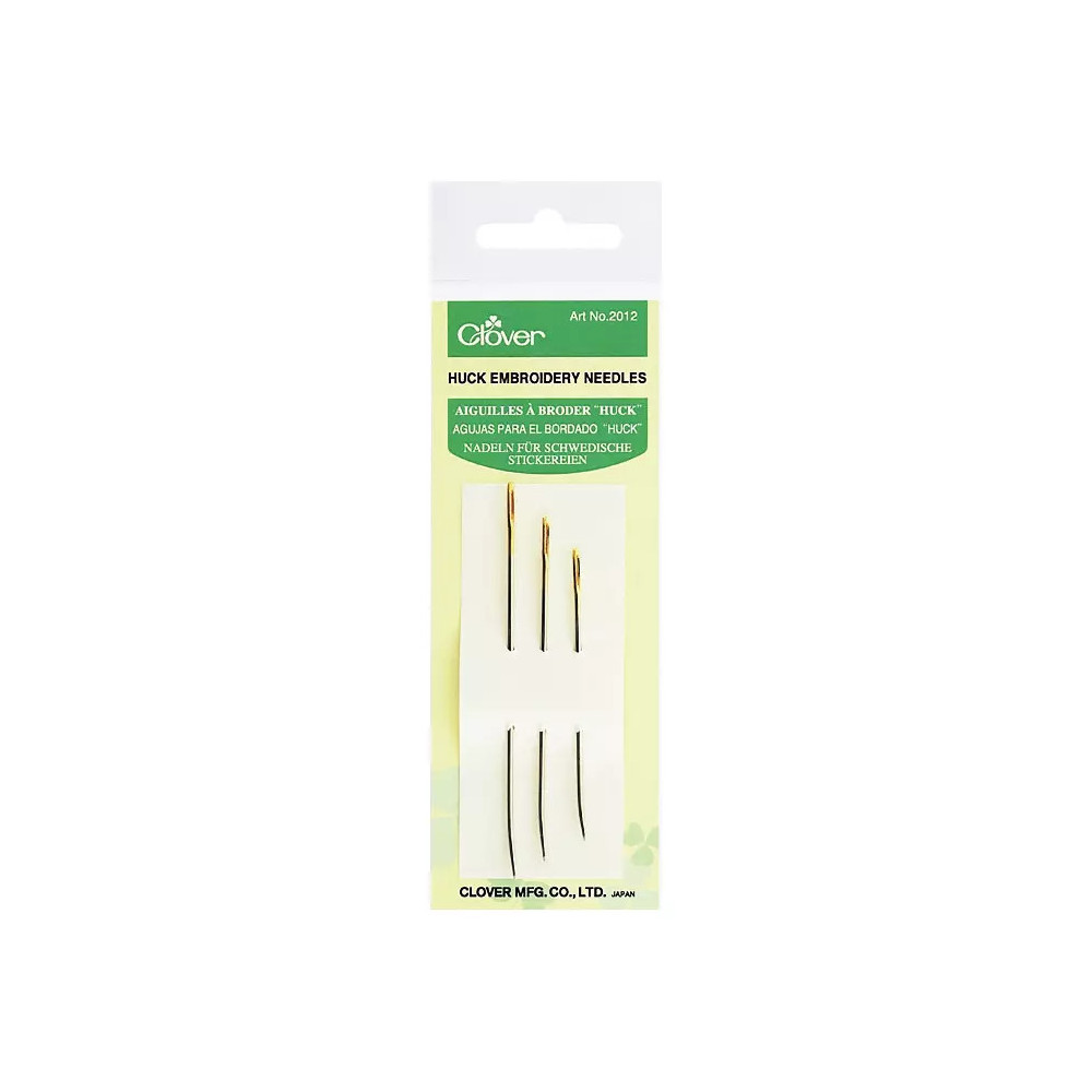 Curved tip needles for Swedish embroidery Clover 2012 Curved tip needles for Swedish embroidery Clover 2012