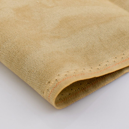 Evenweave Fabric 27 ct Linda Vintage Zweigart 1235/3009, Country Mocha