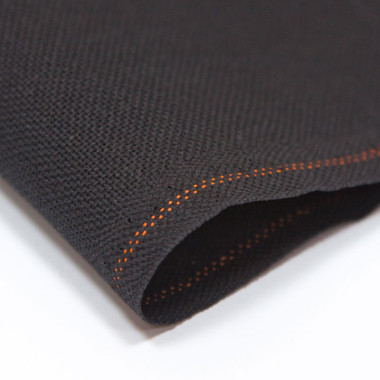 Evenweave Fabric 27 ct Linda Zweigart 1235/720, black