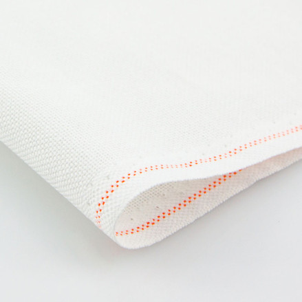Evenweave Fabric 27 ct Linda Zweigart 1235/1, white