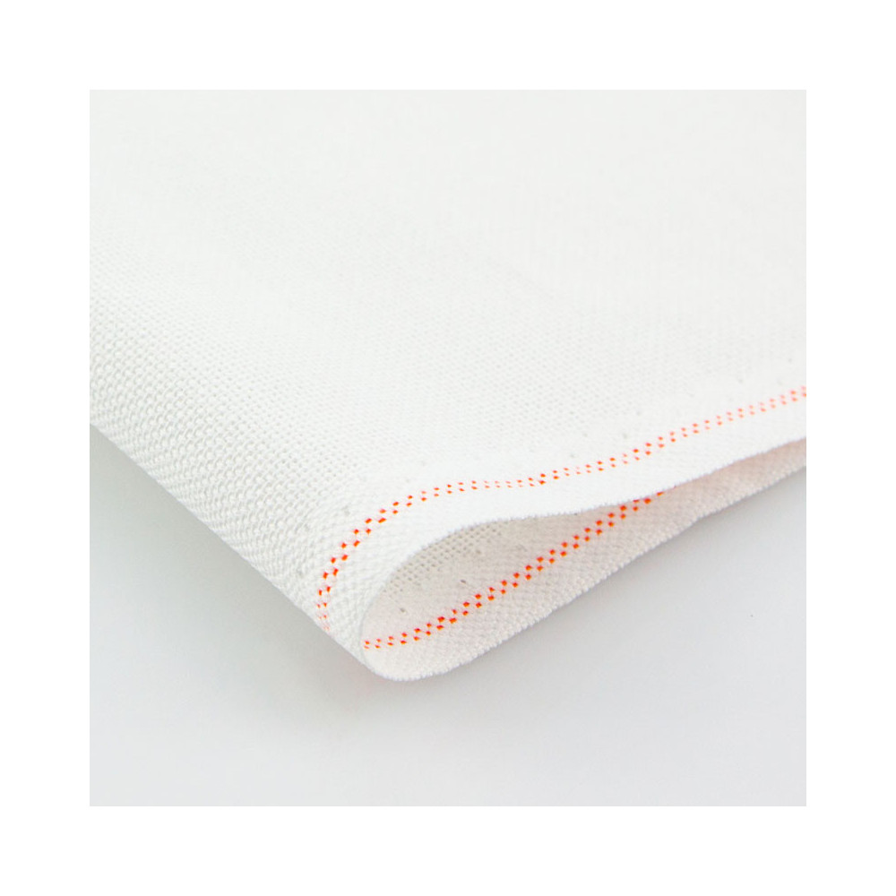 Evenweave Fabric 27 ct Linda Zweigart 1235/1, white Evenweave Fabric 27 ct Linda Zweigart 1235/1, white