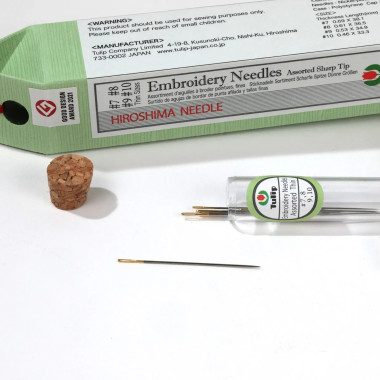 Set of Tulip embroidery needles (N 7, 8, 9, 10) THN-024e