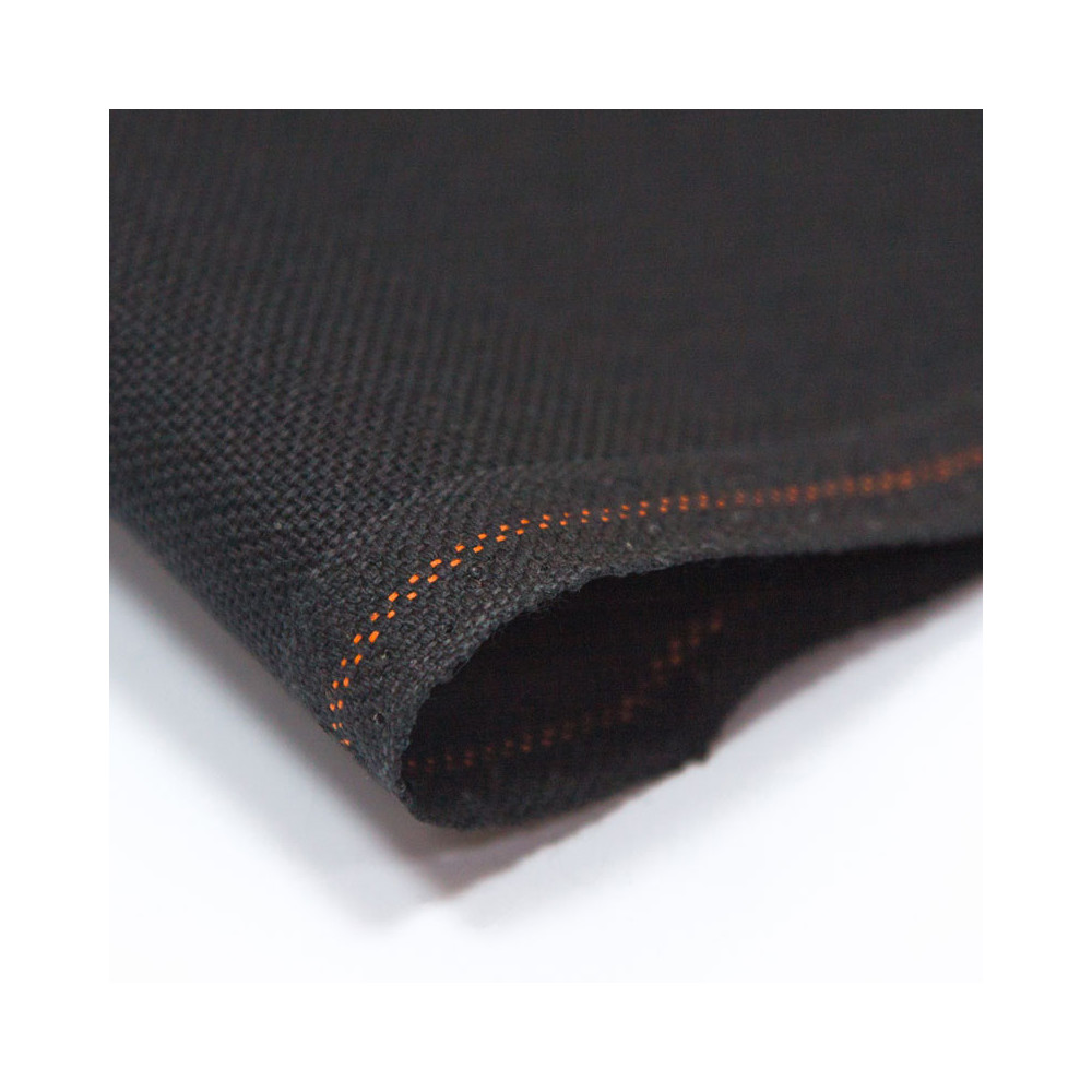 Evenweave Fabric 25 ct Lugana Zweigart 3835/720 black