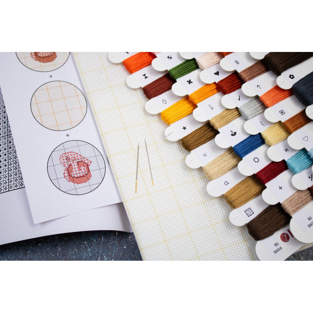 Cross Stitch Kit Luca-S - Butterflies Magic, BU5043