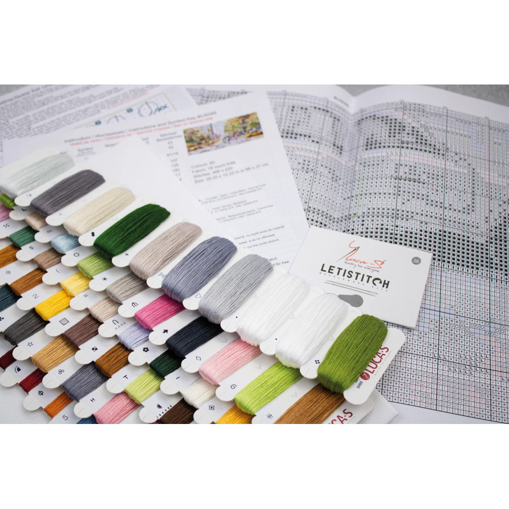 Cross Stitch Kit Luca-S GOLD - New York, BU5049