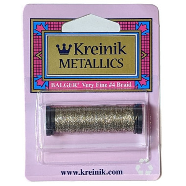 102HL Ватіканське золото, Kreinik Very Fine №4 Braid
