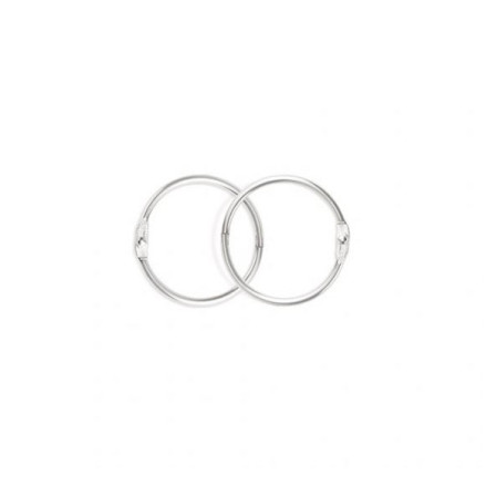 Metal rings 4 cm for DMC 6109 floss, 2 pieces