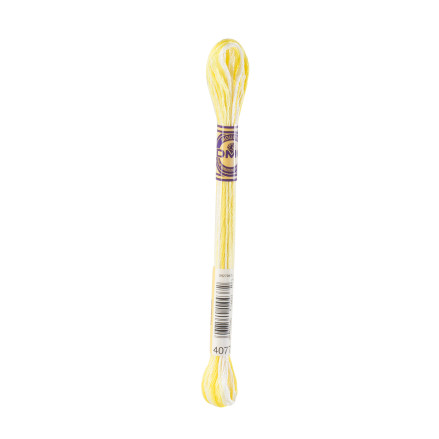 4077 DMC 6-Strand Embroidery Color Variations Morning Sunshine