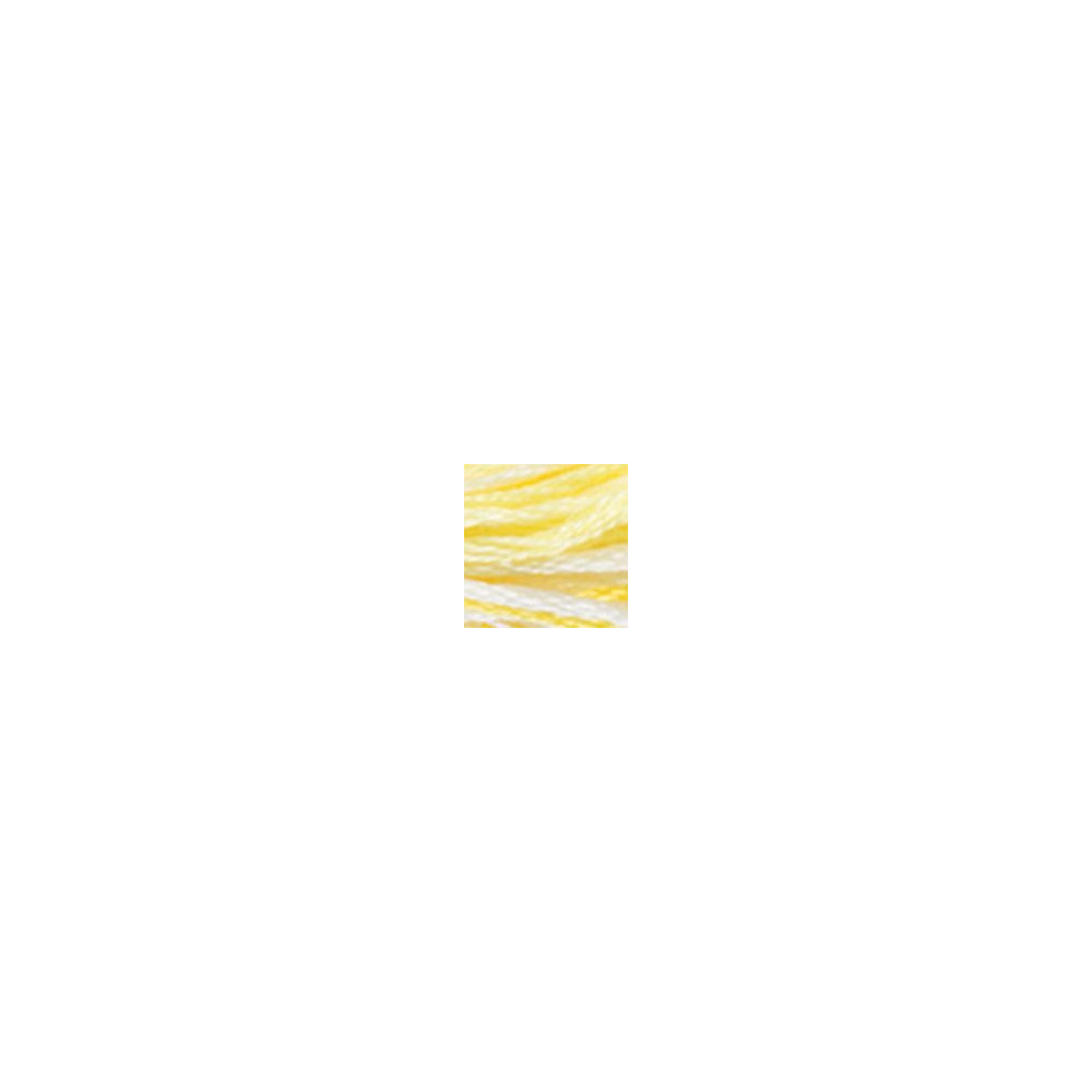 4077 DMC 6-Strand Embroidery Color Variations Morning Sunshine