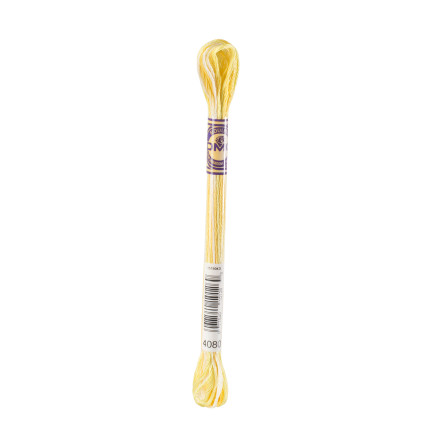 4080 DMC 6-Strand Embroidery Color Variations Daffodil Fields