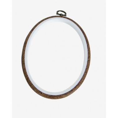 Oval wood-look hoops 17,5х13 cm, DMC MV0034L/175