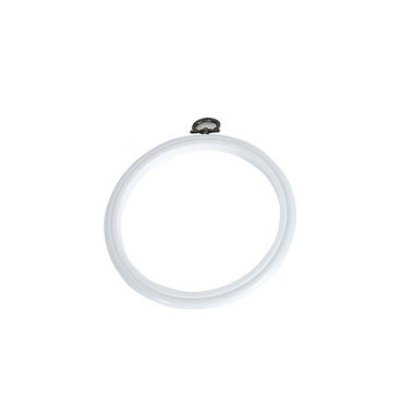Round white hoops 13 cm, DMC MV0033L/130